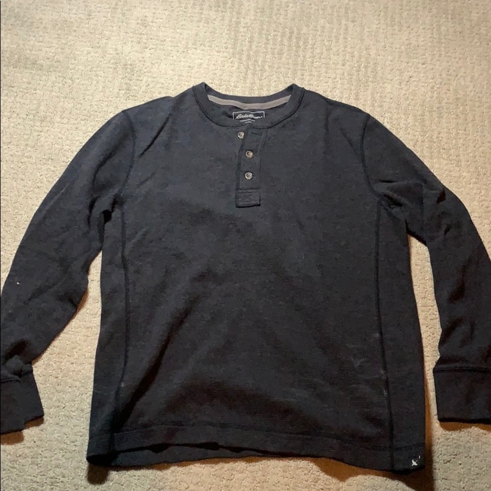 Eddie Bauer Waffle Henley